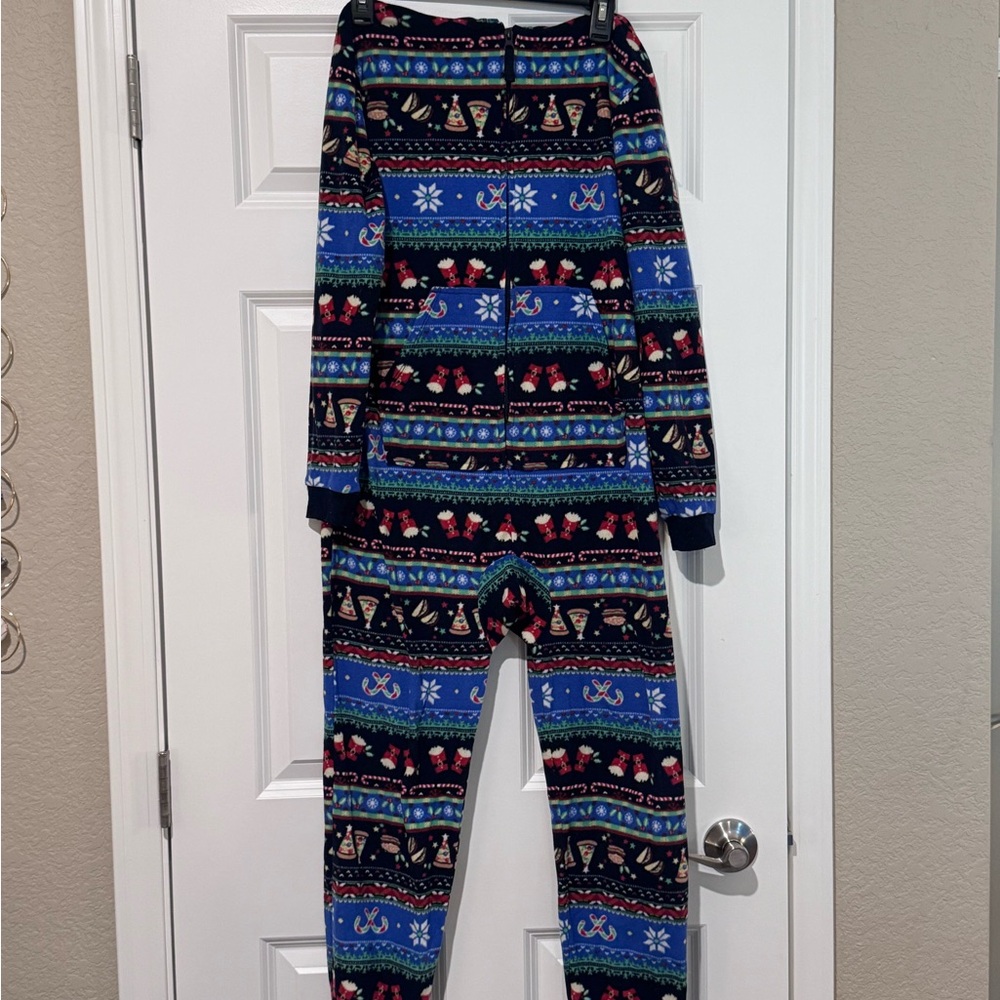 Cat & Jack Blue and Red Kids Pajama Onesie